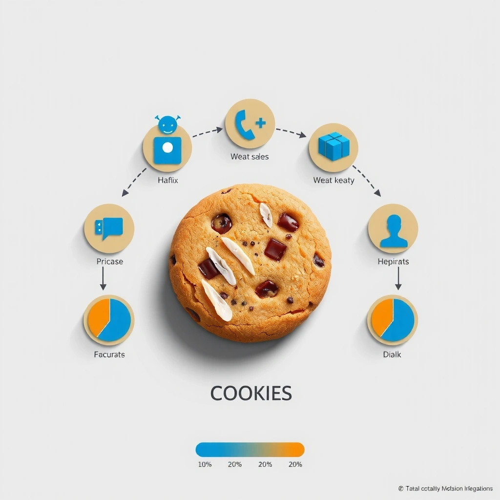 Cookie technology illustration