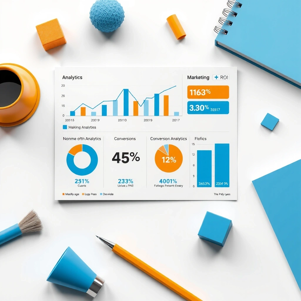 Marketing analytics dashboard