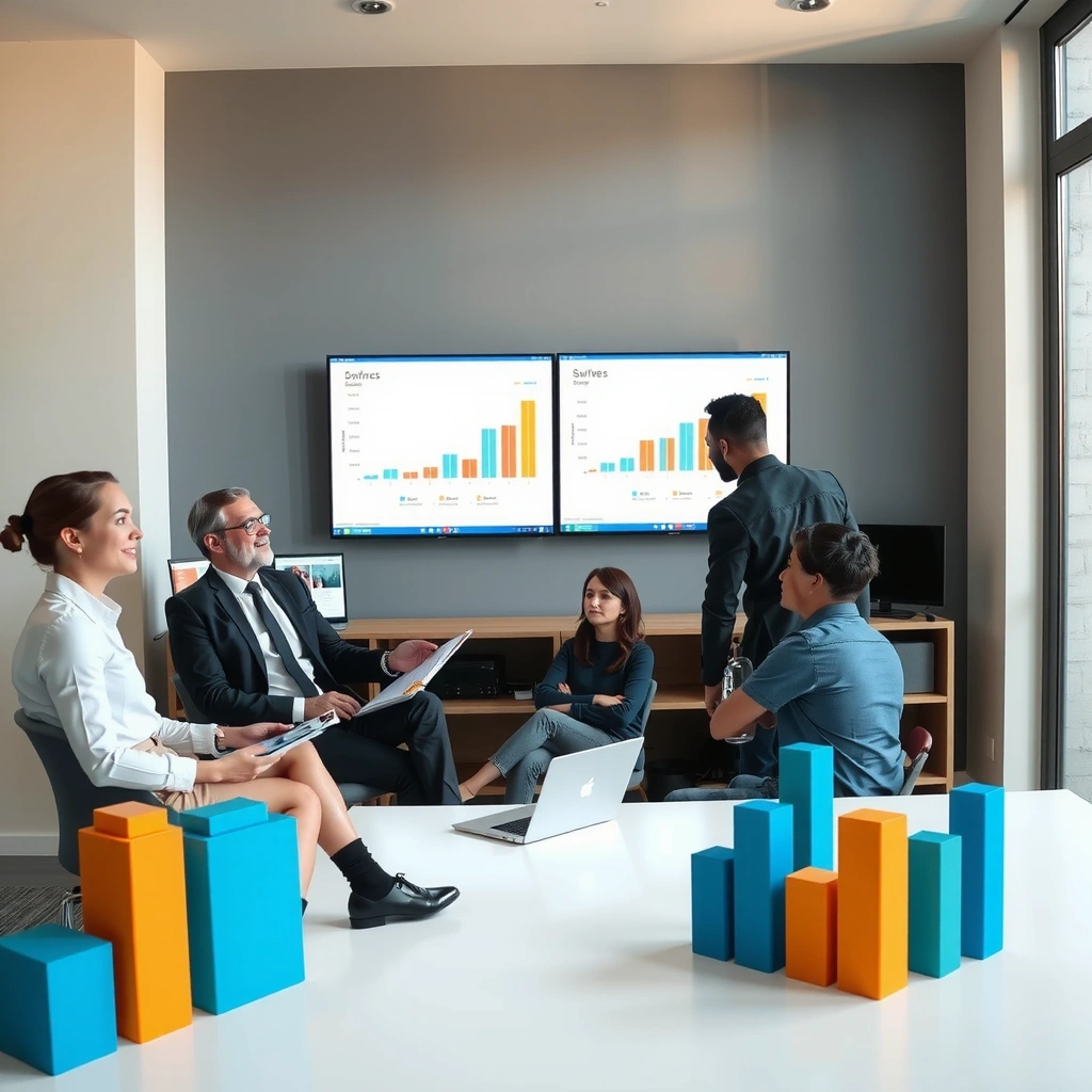 Marketing transformation hero background